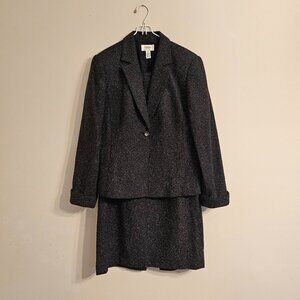 Vintage Women's Talbots Petite Tweed Skirt Size 12 and Blazer Size‎ 10 Suit USA